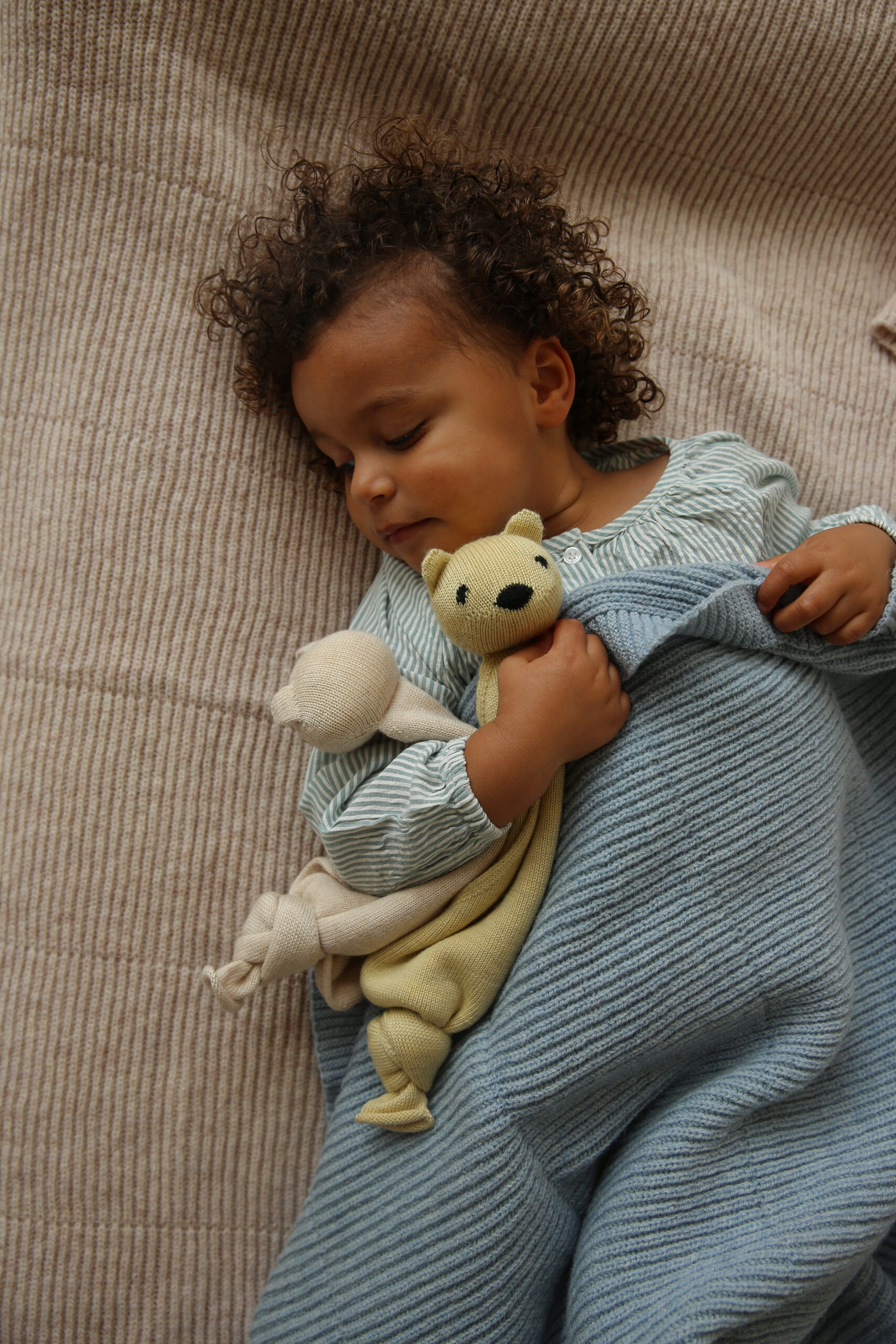 tokki teddy light yellow hvid