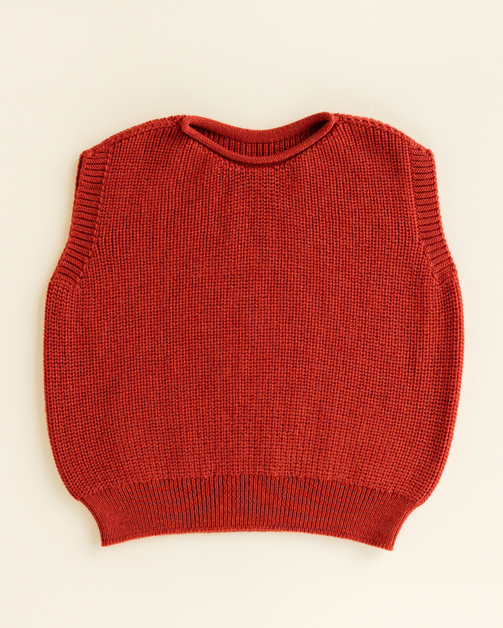 Vest Harvey kids hvid red czerwona