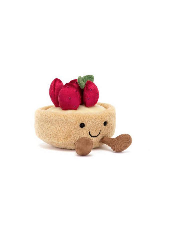 Wesoła tarta truskawkowa jellycat maskotka