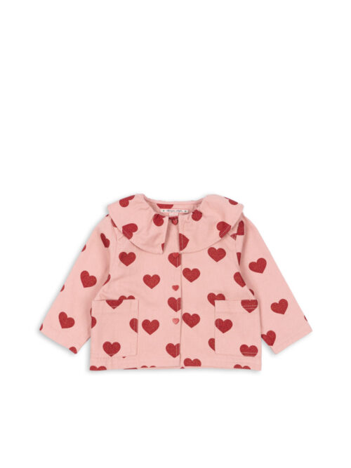 Konges Sloejd Magot Collar Jacket gots serduszka