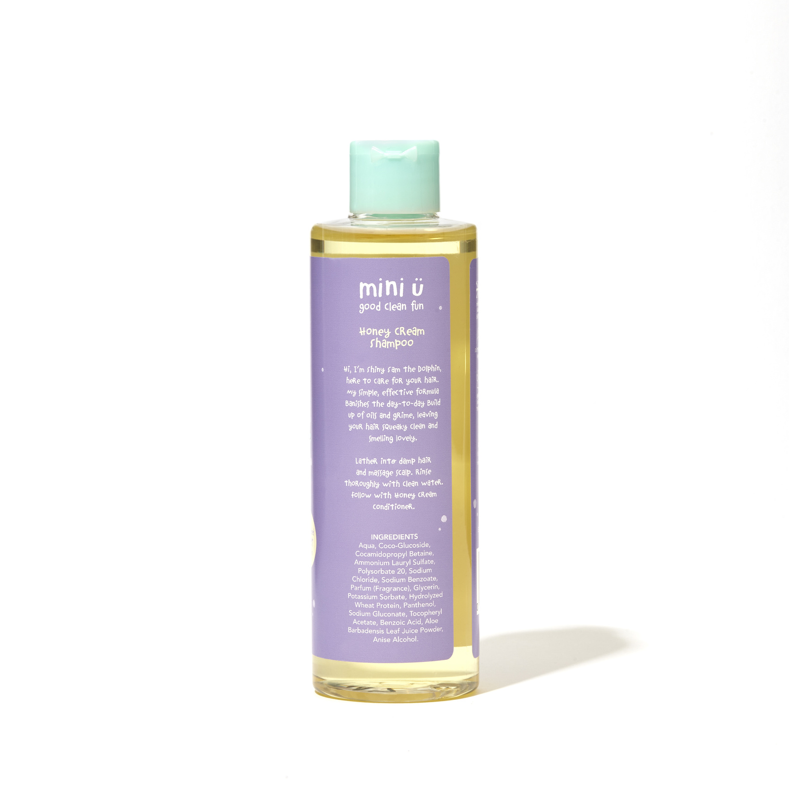 Szampon dla dzieci Mini U z proteinami pszenicy – łagodny, chroniący skórę i włosy malucha