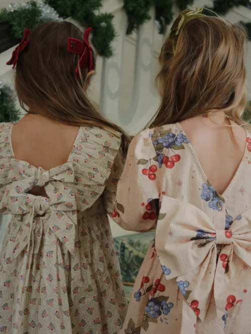 avi ls bow dress cremona wisienki