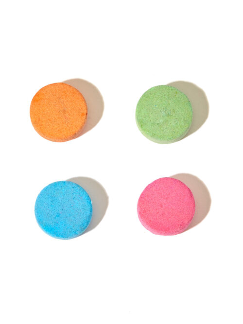 Kolorowe tabletki do kąpieli Mini U Fizzy Plops – zmieniające kolor wody