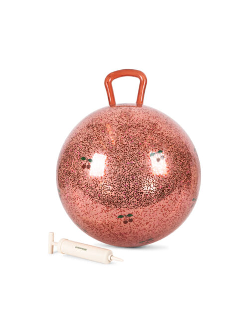 Glitter Jump Ball Konges Sloejd Cherry piłka do skakania