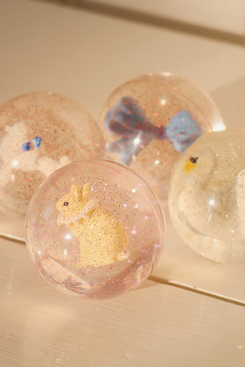 bouncing ball kokardka konges sloejd piłeczka kauczukowa