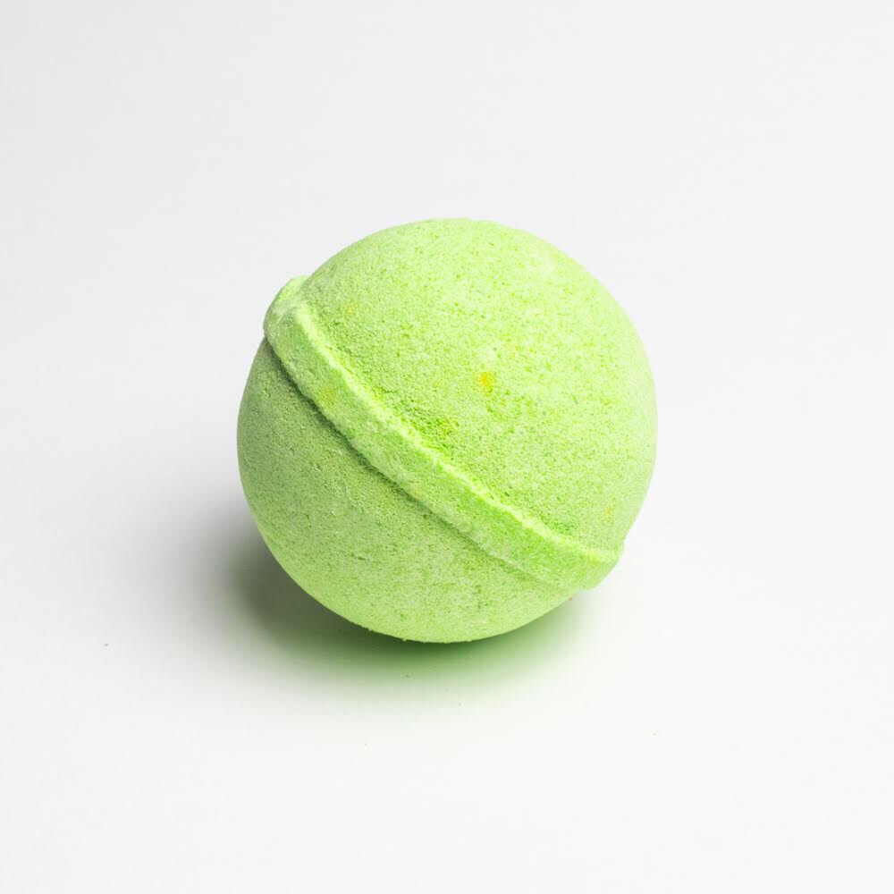 Musująca kula do kąpieli Mini U zielona z niespodzianką – zabawa dla dzieci