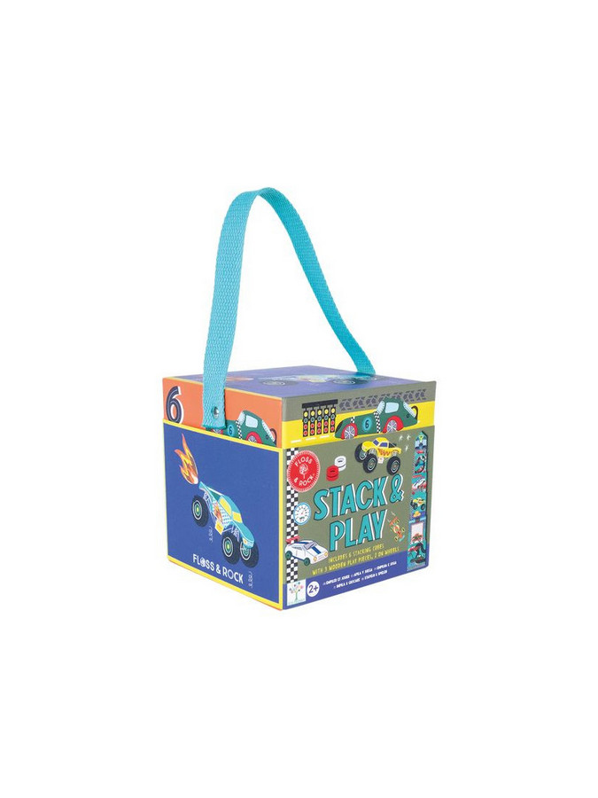 floss and rock piramida z kostkami wieża dla dzieci