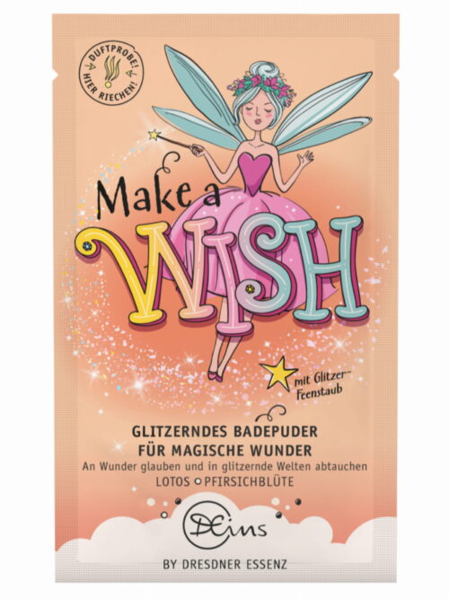 dresdner essenz make a wish puder brokat prezent kąpiel dzieci