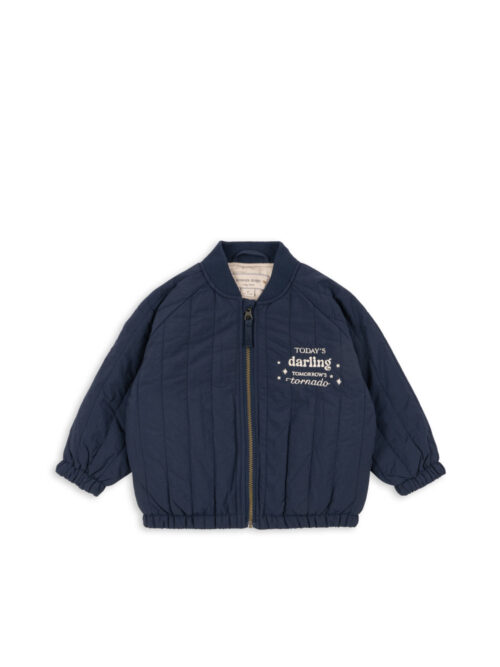 Juno Bomber Jacket konges sloejd kurtka bomberka granatowa chłopięca dziecieca