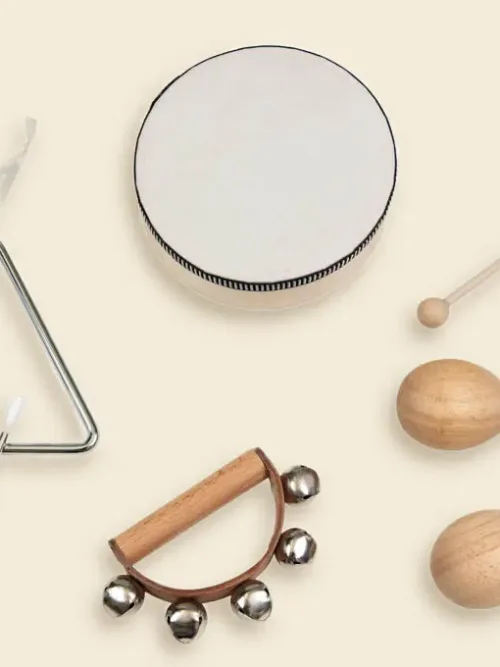 zestaw instrumentów muzycznych Egmont Toys instrumenty dla dzieci marakasy tamburyn