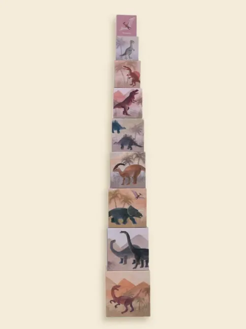 kostki dinozaury układanka
