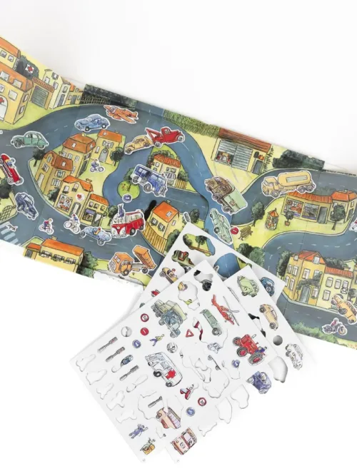 układanka magnetyczna samochody Egmont Toys