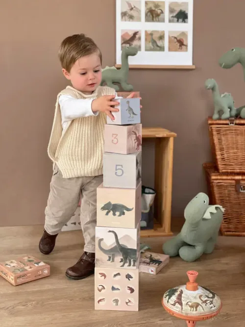 piramida tekturowa dinozaury Egmont Toys