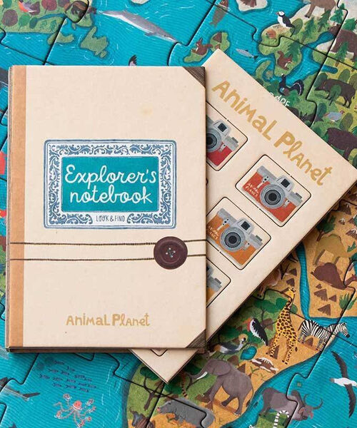 Puzzle Londji gra dla dzieci edukacyjna Animal Planet zwierzątka
