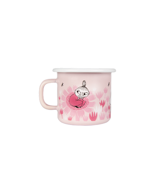 Kubek emaliowany Muurla Muminki 250 ml różowy Girls Panna Migotka Mała Mi