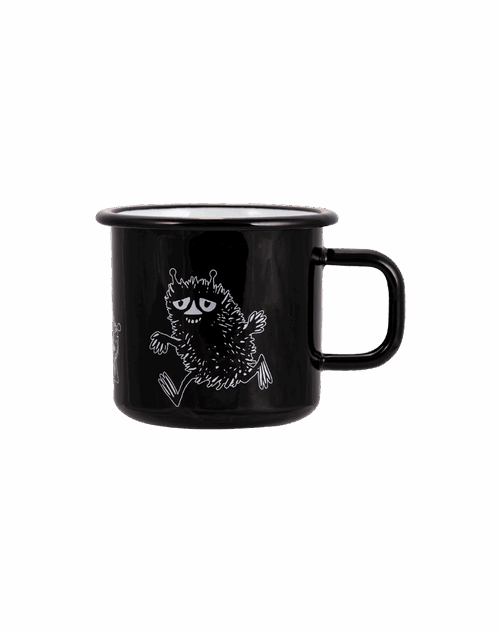 kubek metalowy muminki bobek muurla