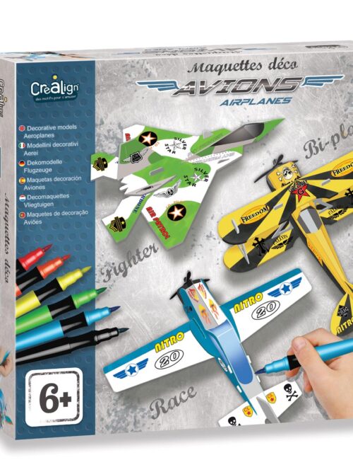 Crea Lign Makiety Samolotów – zestaw kreatywny