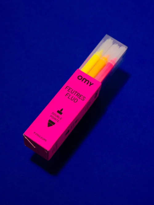 neonowe flamastry omy