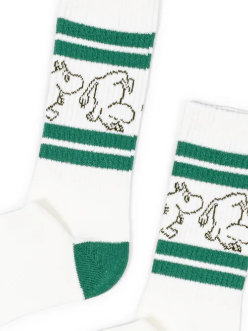 Moomintroll Muminki skarpety męskie prezent dla taty retro skarpetki