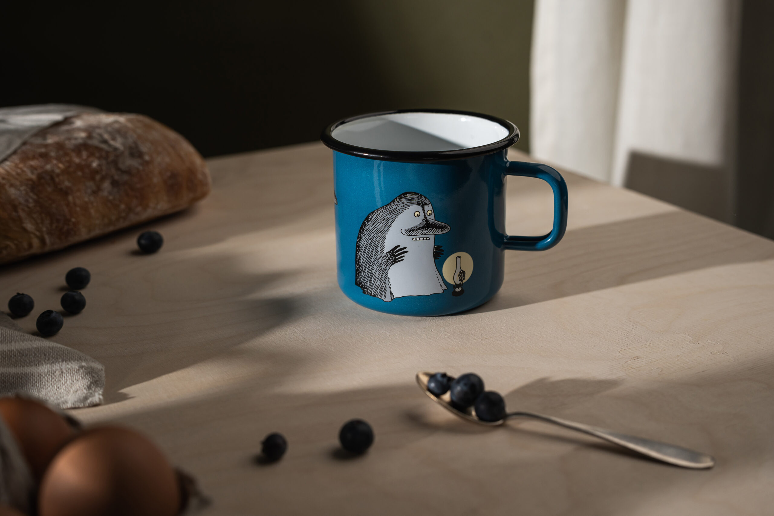 Emaliowany kubek Muurla Muminki 550 ml Buka The Groke Muminki