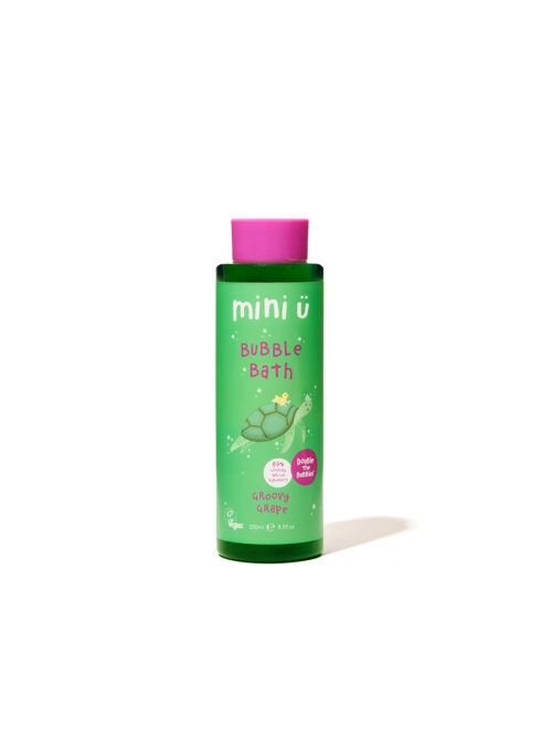 Mini U naturalny płyn bąbelkowy dla niemowląt 0+ zapach winogrono