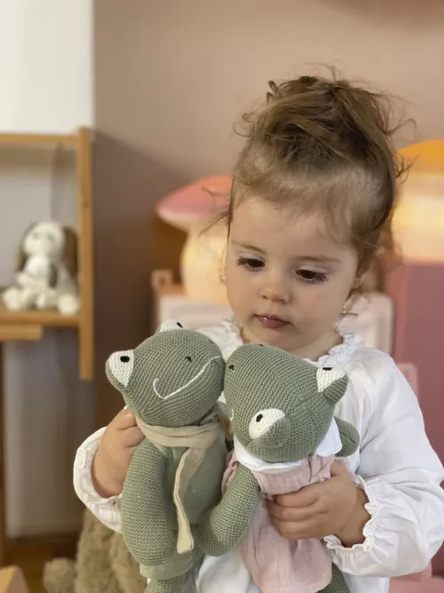 miękka żabka przytulanka dla dziecka egmont