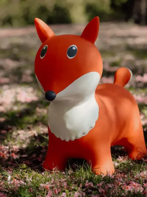 Lela the Fox bouncing toy, Skoczek sensoryczny lisek