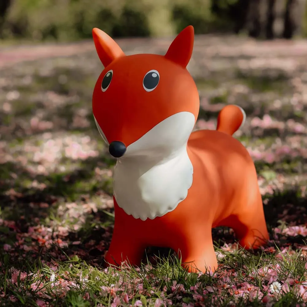 Lela the Fox bouncing toy, Skoczek sensoryczny lisek