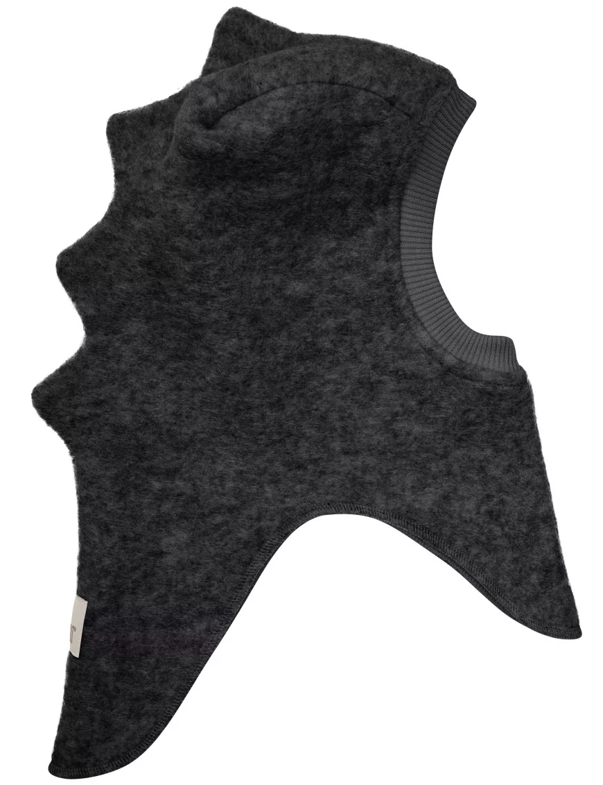 kominiarka dziecięca huttelihut dino dark grey melange