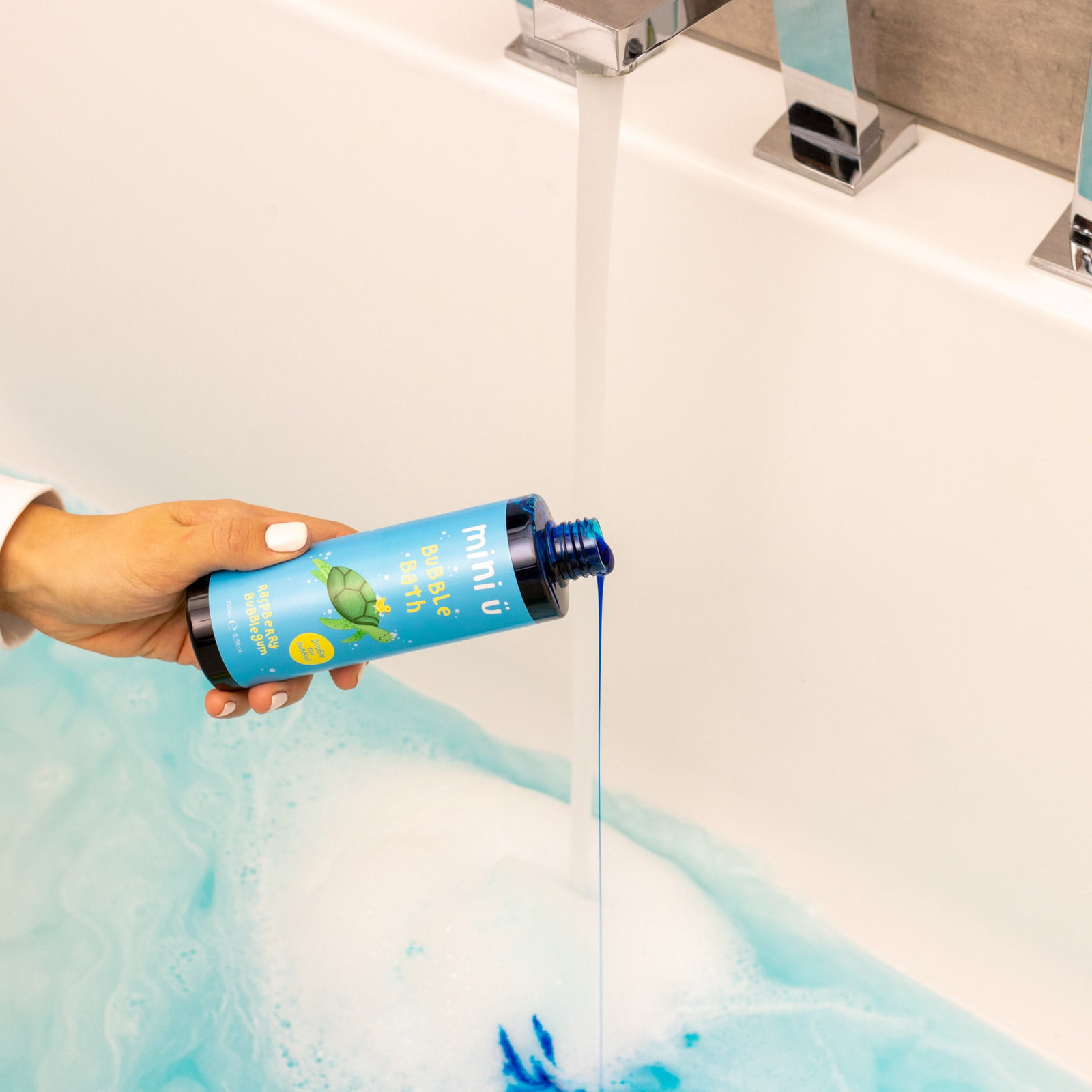 Mini U Naturalny płyn bąbelkowy 0+ guma balonowa