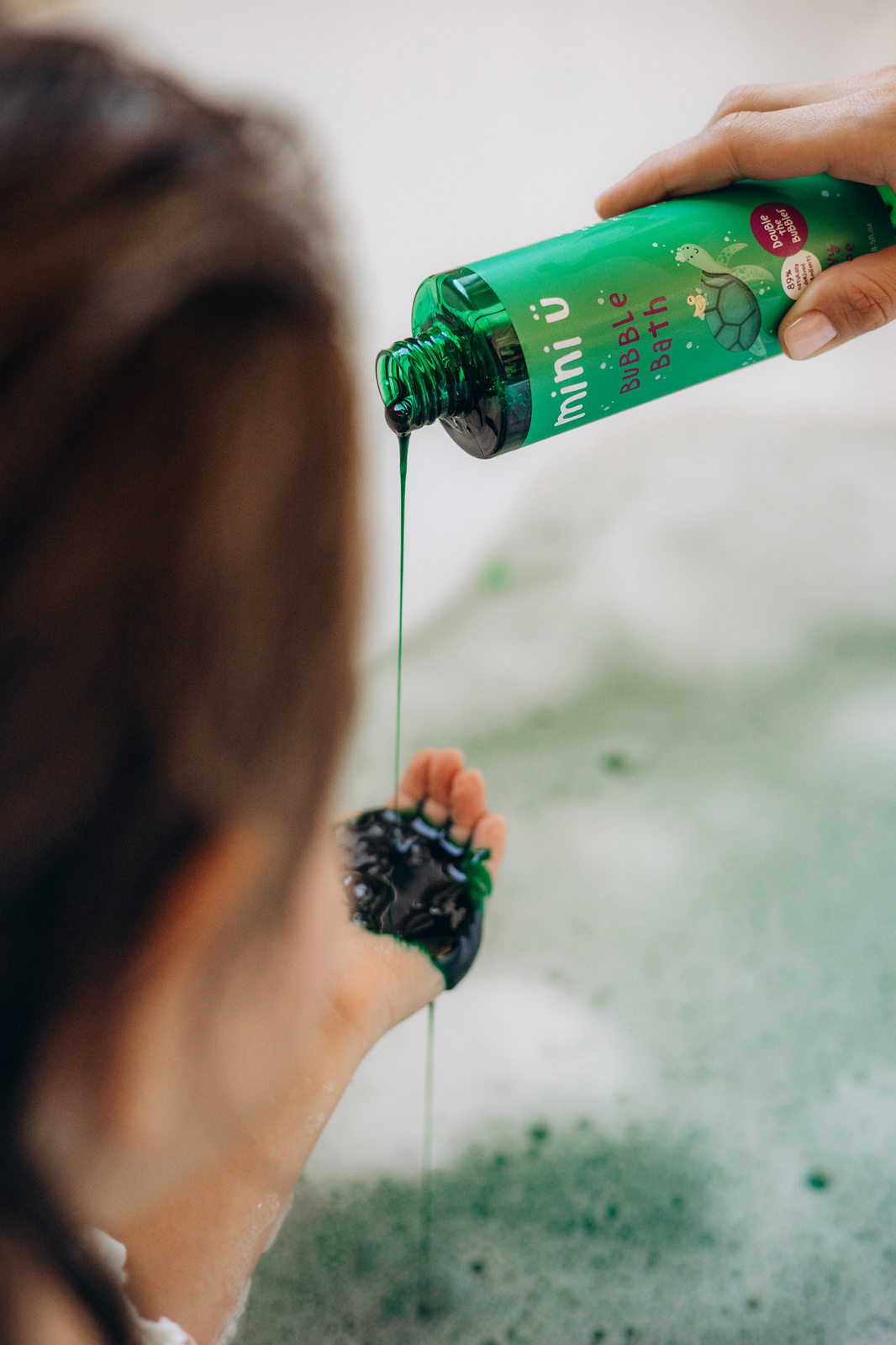 Mini U naturalny płyn bąbelkowy winogrono