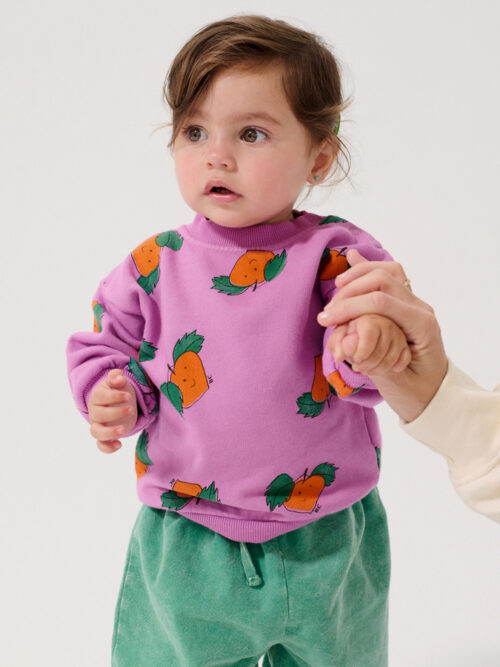 bluza tangerina all over bobo choses różowa fuksjowa dziecięca