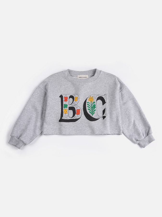 Spring Letters bobo choses ss26 szara bluza