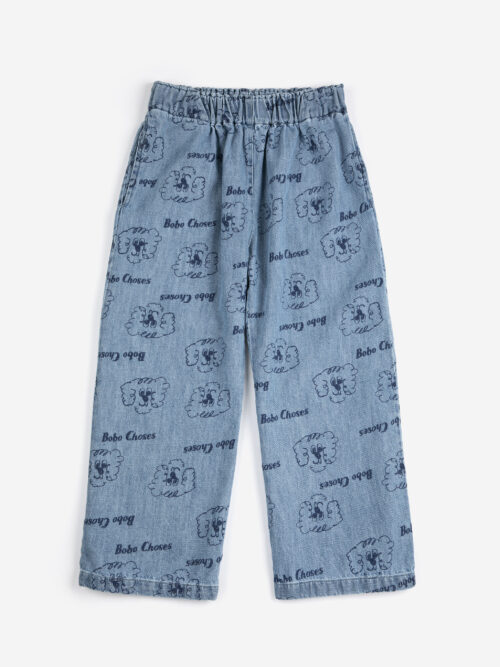 Pickles The Dog all over denim pants spodnie jeansowe dziecięce