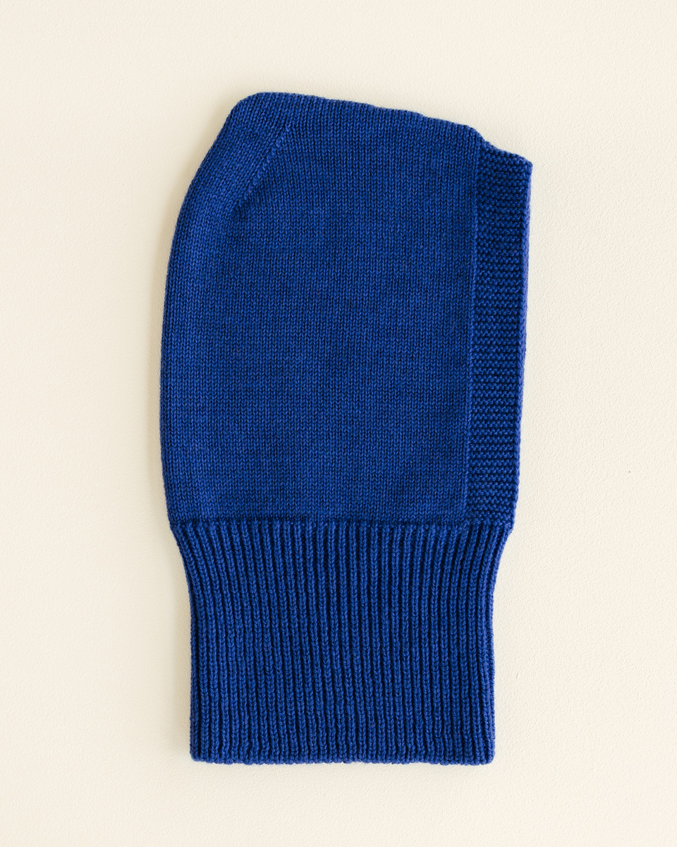 cobalt blue kominiarka balaclava hvid niebieska dzieci