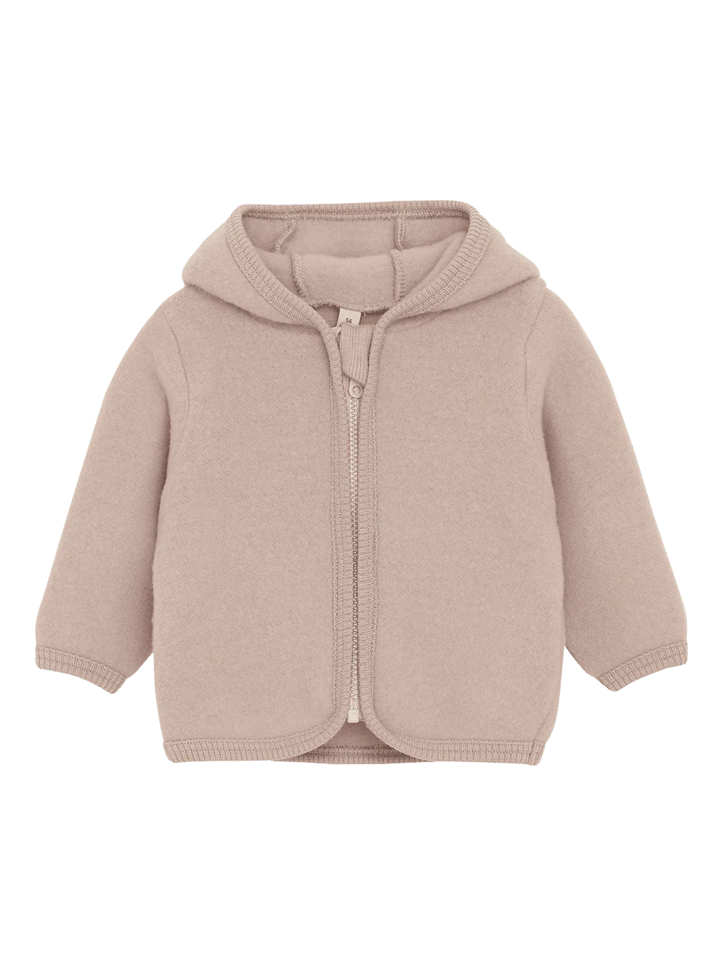 kurtka dziecięca Huttelihut wełniany polar mahogany rose