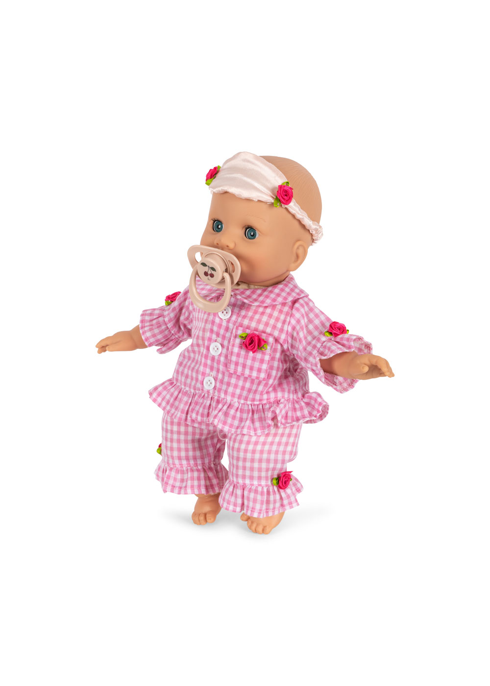 lalka lulu doll do wózka ze smoczkiem konges sloejd w piżamce
