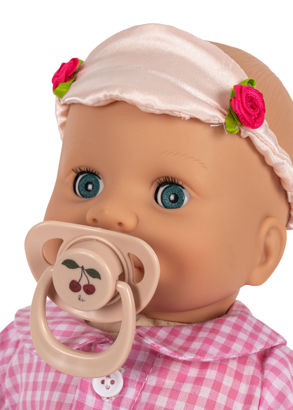 lala dla dzieci ze smoczkiem lulu doll konges slojd multi color