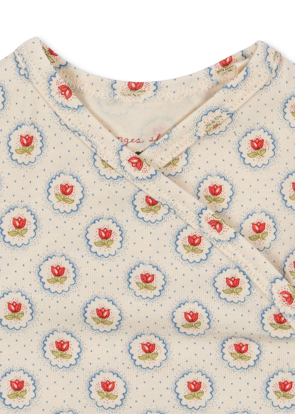 bawełniane body na długi rękaw konges slojd Mirage GOTS