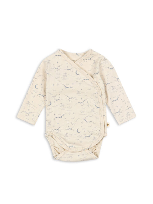 body na długi rękaw ls konges sloejd Cielo Marino chłopięce baby shower wyprawka