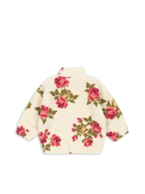 Midori Blanc kurtka wiosenna konges sloejd róże JODY TEDDY JACKET GRS