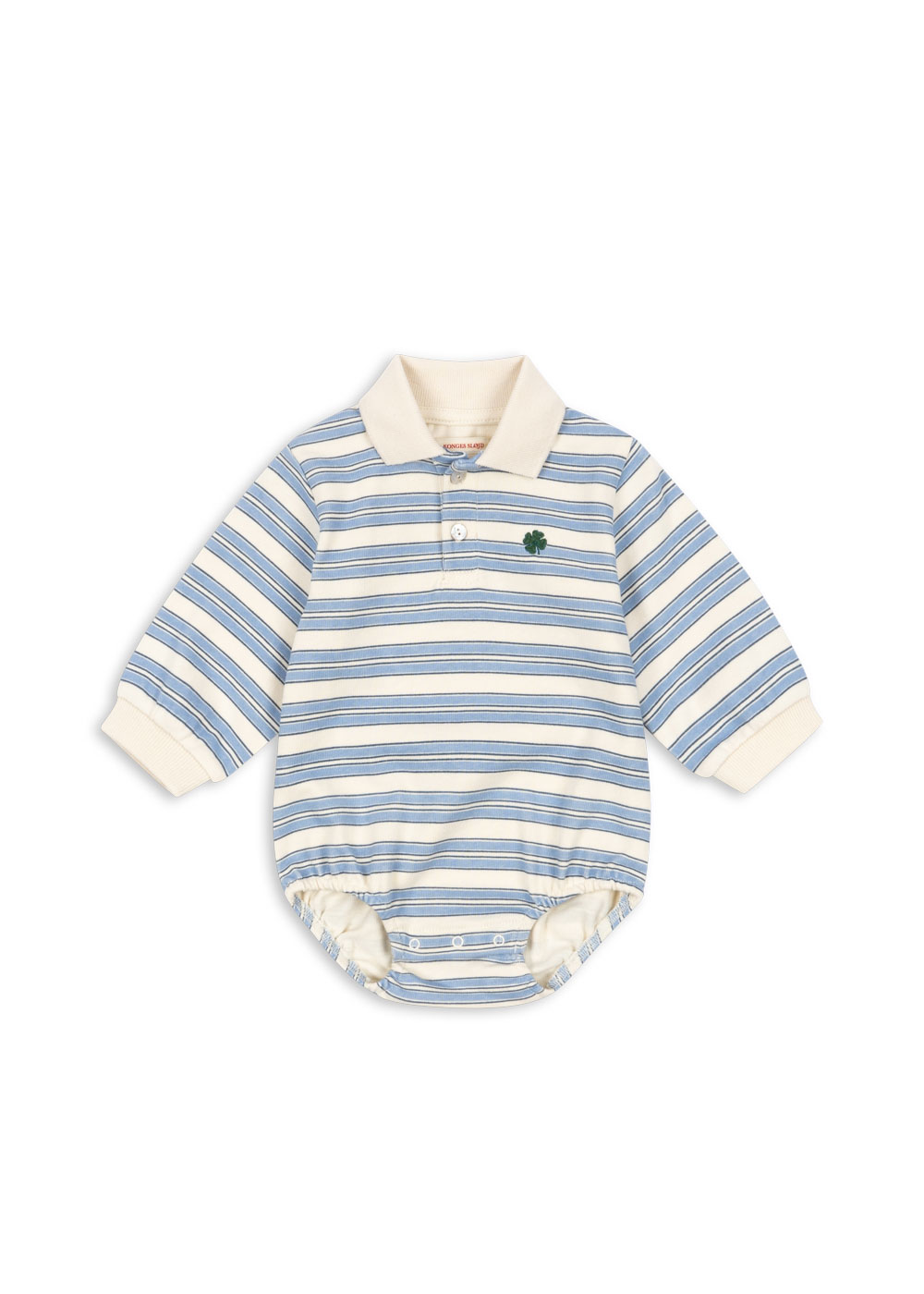 Stripe Ciel rampers długi rękaw Konges sloejd 100% ORGANIC COTTON. w paski
