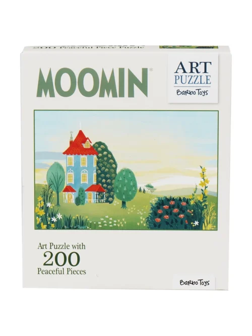 puzzle dla dzieci Muminki domek Muminków