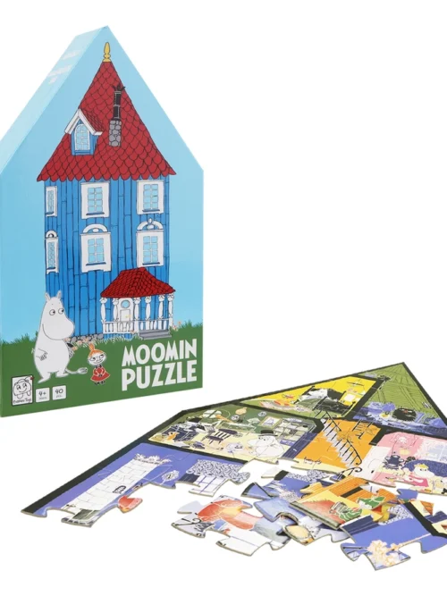 puzzle dla dzieci Muminki dom Muminków