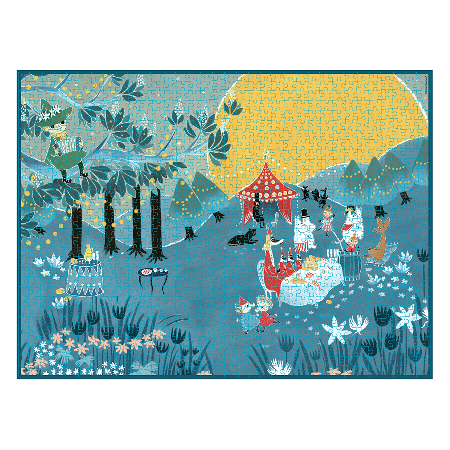 puzzle Muminki Dolina Muminków 1000 elementów