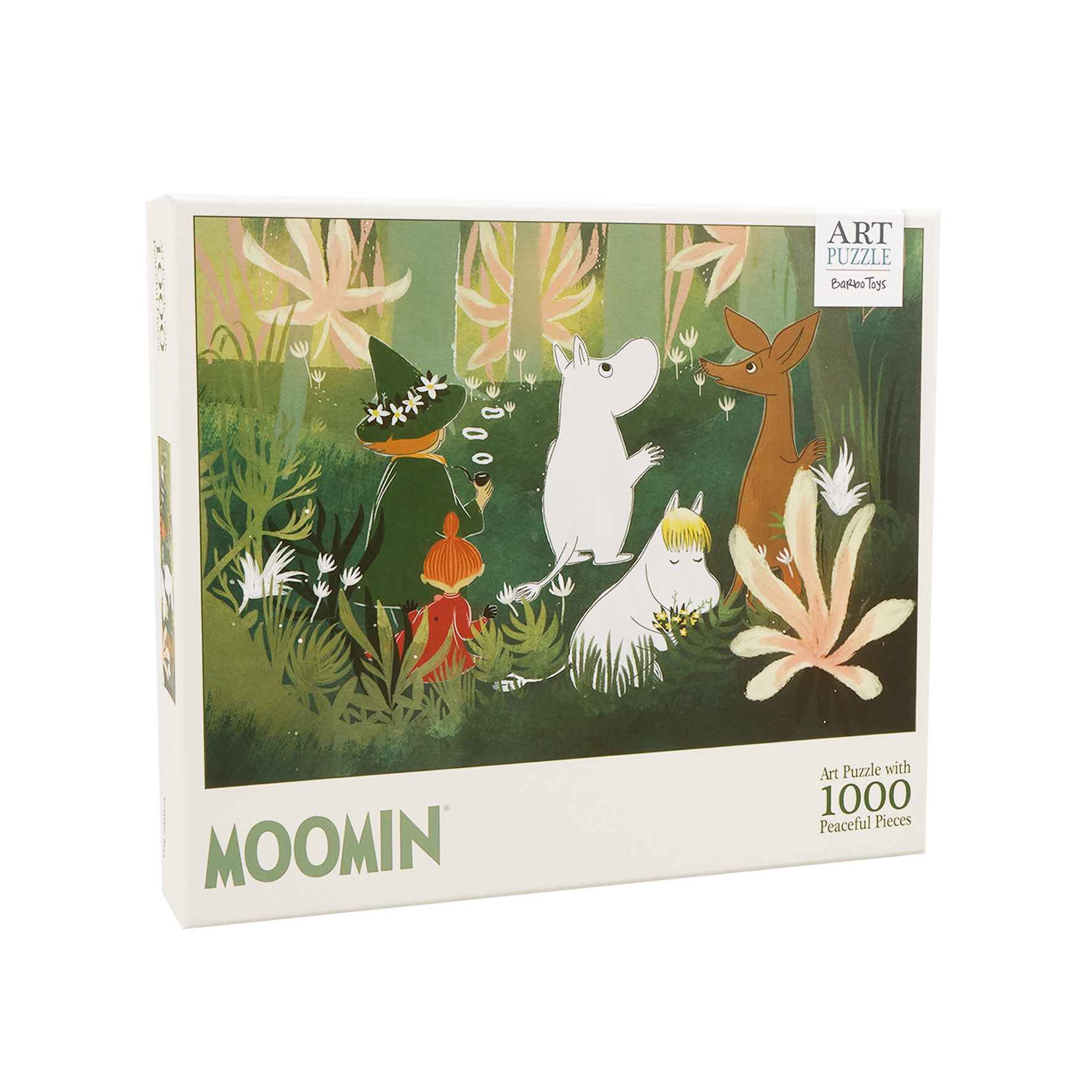 puzzle Muminki 1000 elementów Green Barbo Toys