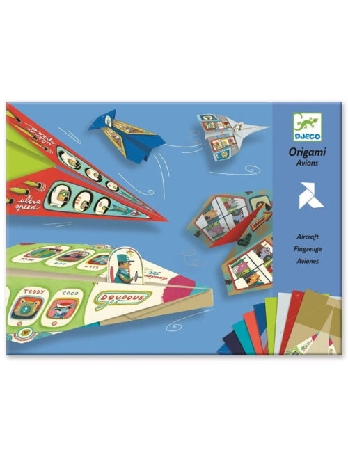 origami samoloty djeco zestaw