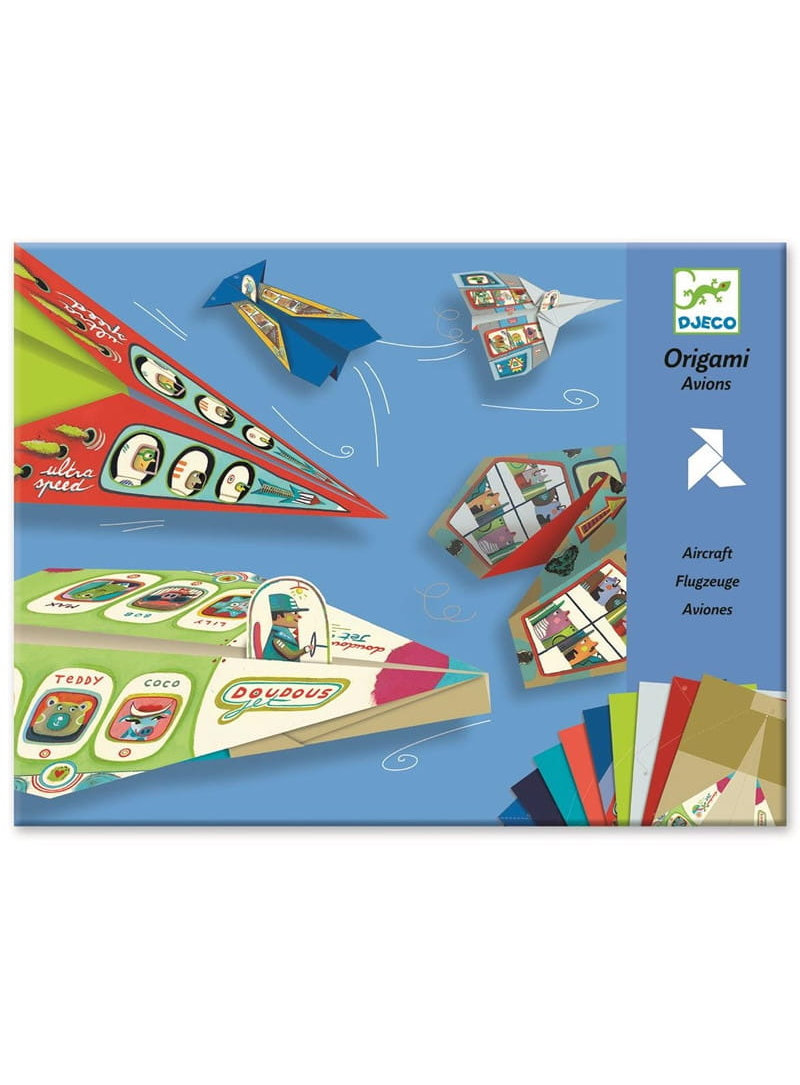 origami samoloty djeco zestaw