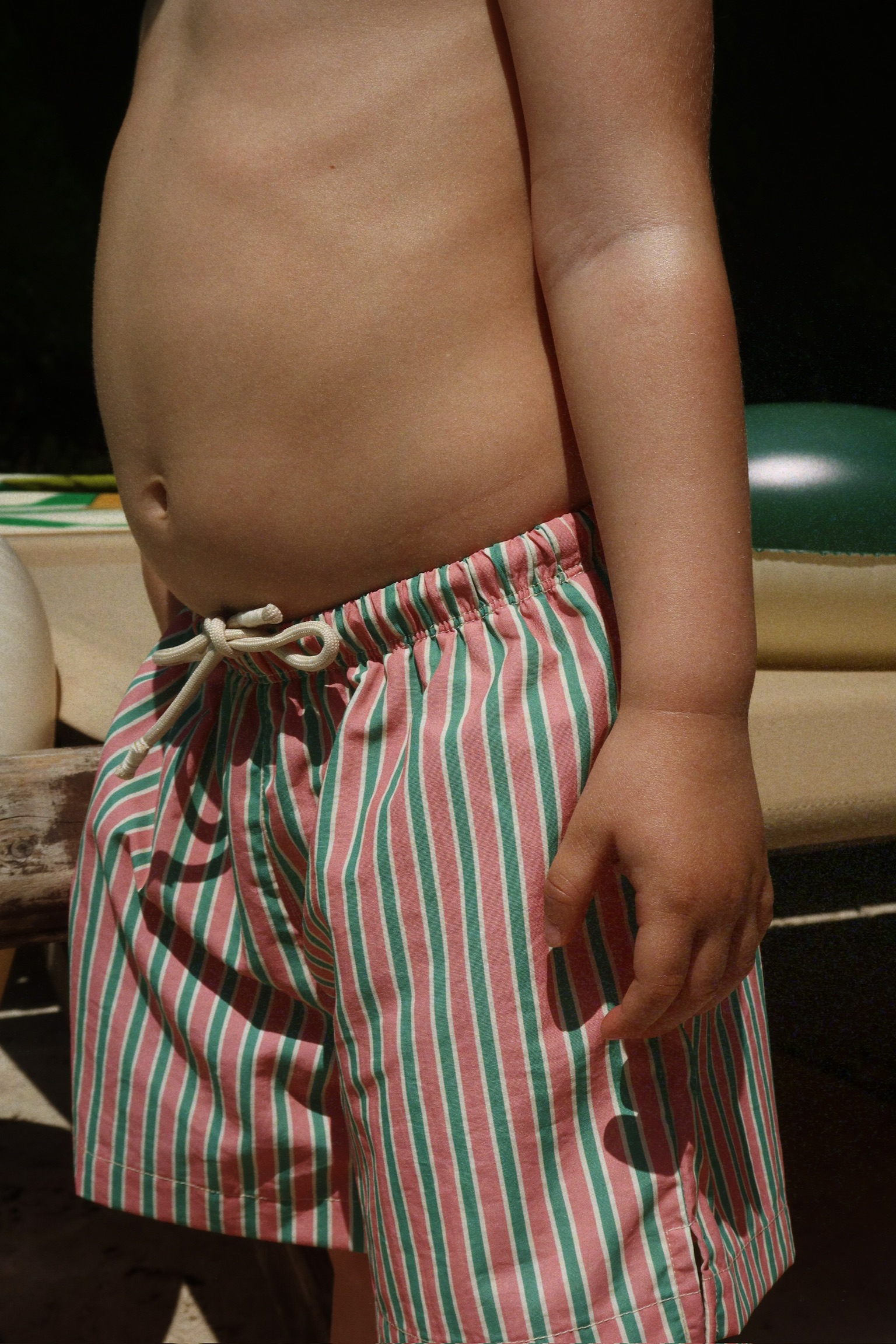 asnou blush stripe paski konges slojd kąpielówki szorty kąpielowe