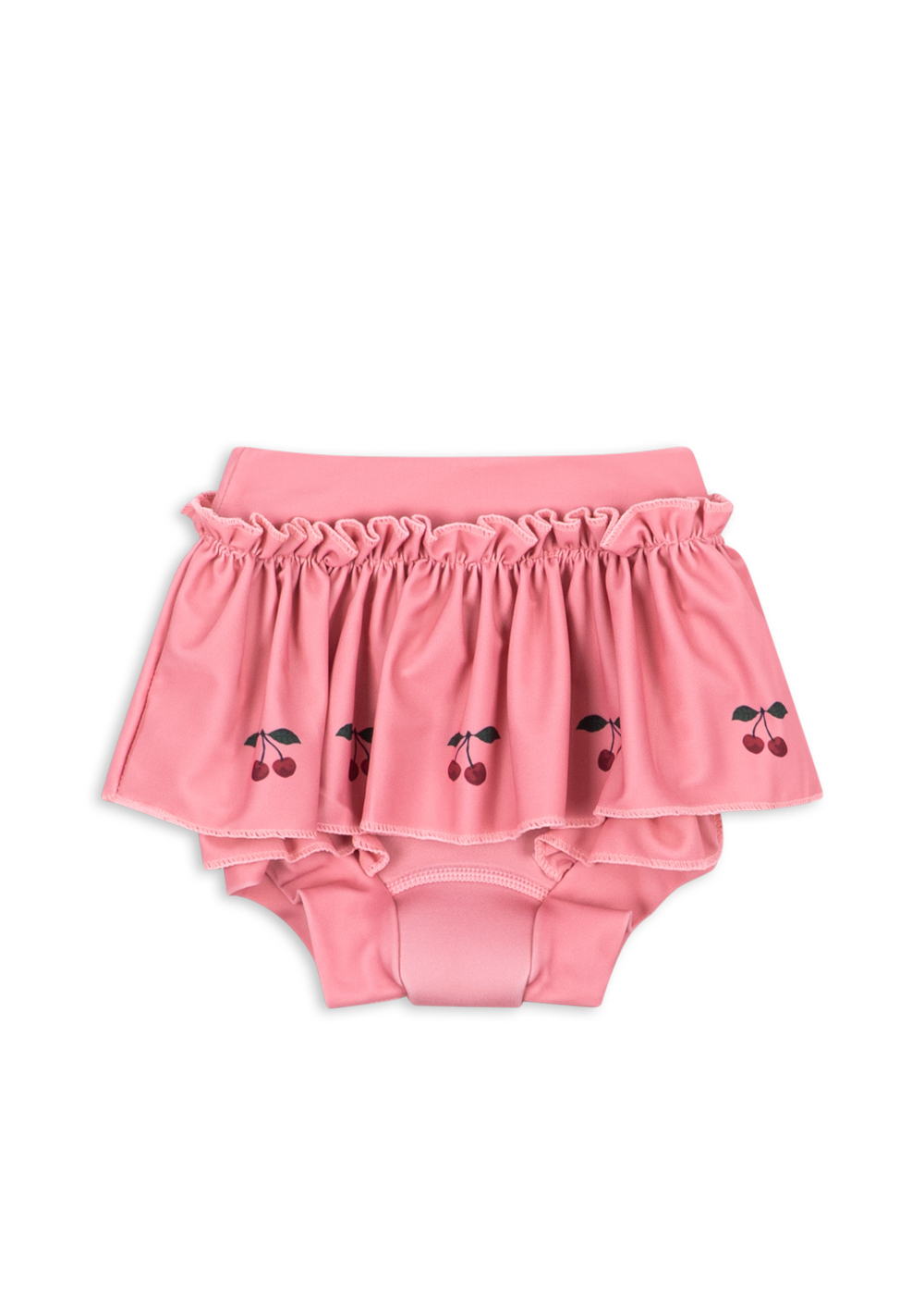 Bobbi Frill Swim Shorts szorty kąpielowe spodenki basenowe konges slojd Mahogany Rose